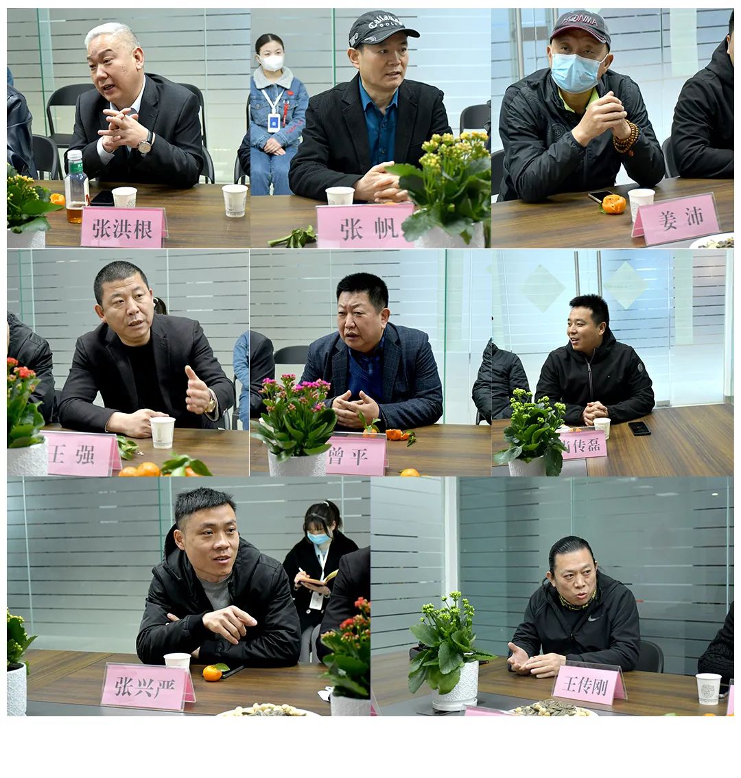 郑州市家居装饰设计商会一行前往鸿辉参观考察 郑州市家居装饰设计商会一行前往鸿辉参观考察