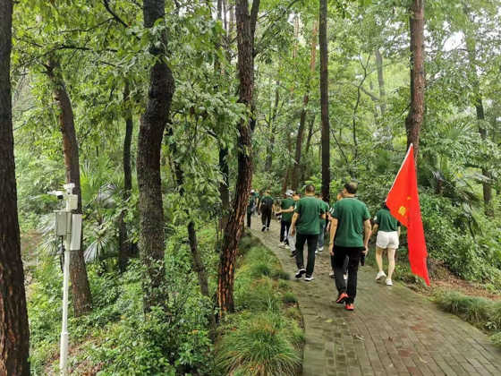感悟科学发展，体验绿水青山---河南省温州商会庆祝建党100周年红色主题教育走进大别山（三）(图1)