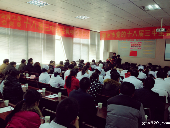 郑州市温州商会组织商会党员、会员代表听十八届三中全会精神辅导(图4)