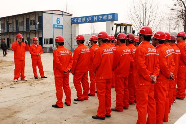 河南国基建设集团加强应急救援演练，提高应急处置能力(图1)