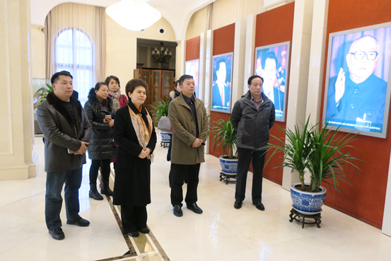 伟德体育直播开奖入口组团赴天津、哈尔滨考察文史馆建设(图1)