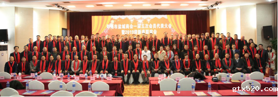 郑州盐城商会一届五次会员代表大会暨2019迎新春联谊会在郑圆满召开(图12)