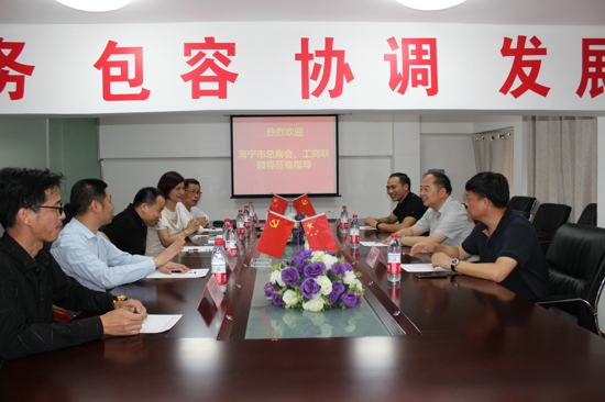 热烈欢迎海宁市领导莅临指导(图3)