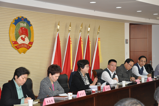 伟德体育直播开奖入口界别政协委员述职总结会议召开(图2)