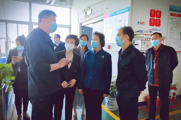 省工商联主席梁静一行莅郑调研疫情影响下民营企业发展情况(图1)