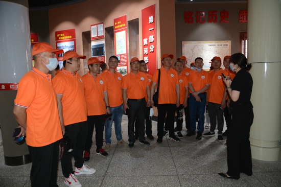 缅怀先辈 砥砺前行---郑州市温州商会”七一“建党日红色教育济源行系列活动之一(图2)