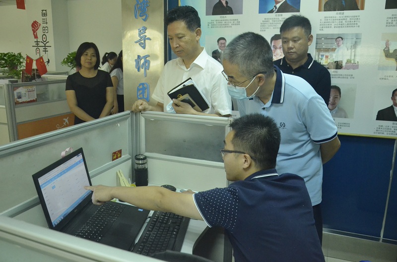 金水区委常委、统战部长付建峰走访辖区民营企业 开展谈话谈心活动(图2)