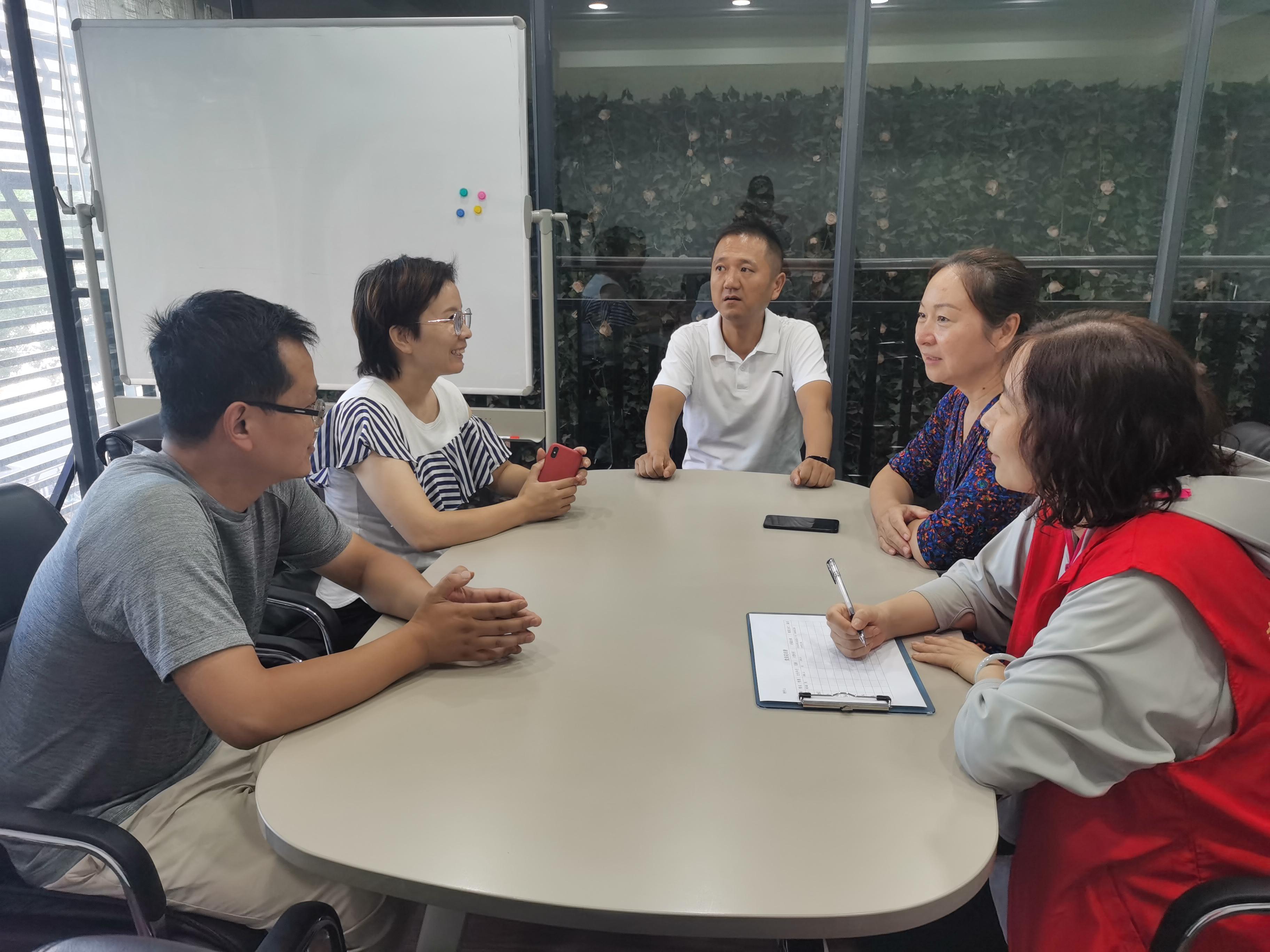 金水区街道商会走访非公企业 全力推进“挂图作战、集中攻坚”做细做实(图1)