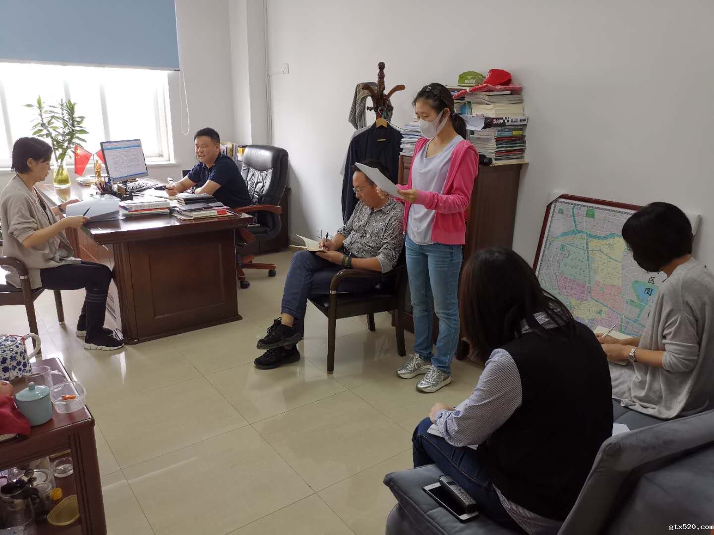 金水区工商联开展节前廉政谈话提醒(图1)