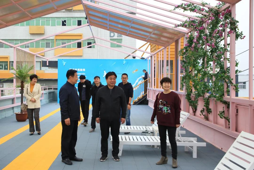 二七区工商联到瑞光创意工厂参观调研(图3)