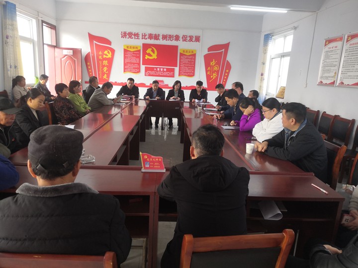 登封市统战系统全体党员到所驻扶贫村开展支部联建活动(图1)