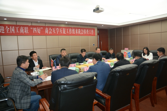 郑州市温州商会接受全国工商联“四好”商会互学互促工作组检查(图1)